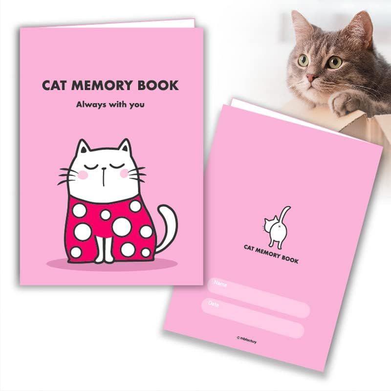 猫の健康手帳（A6サイズ・カバー付き）キャットメモリーブック (ピンク)｜tomy-zone｜10