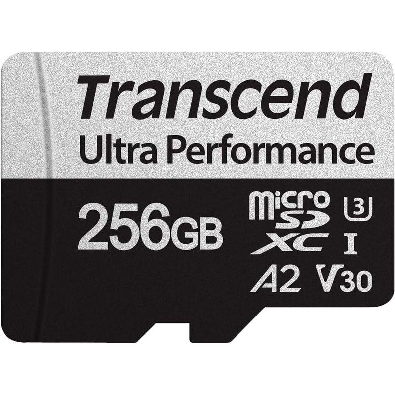 トランセンド ウルトラパフォーマンス microSDカード 256GB UHS-I U3 V30 A2 Class10 SDカード変換アダプ｜tomy-zone｜02