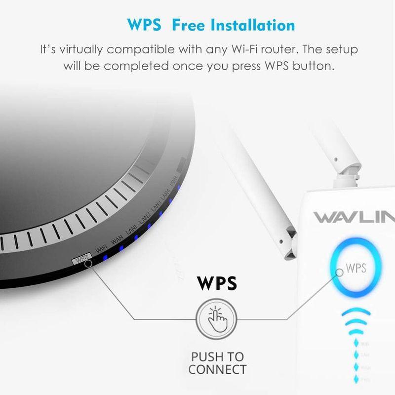 WAVLINK Wi-Fi無線LAN ルーターAC3000ワイヤレストライバンドギガビットルーター 高速WiFiレンジエクステンダー 4Kス｜tomy-zone｜07