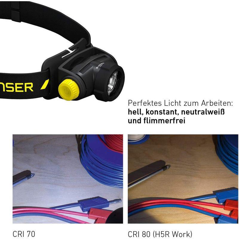 販促ワールド Ledlenser(レッドレンザー) H5R Work LEDヘッドライト USB充電式 日本正規品 Black 小