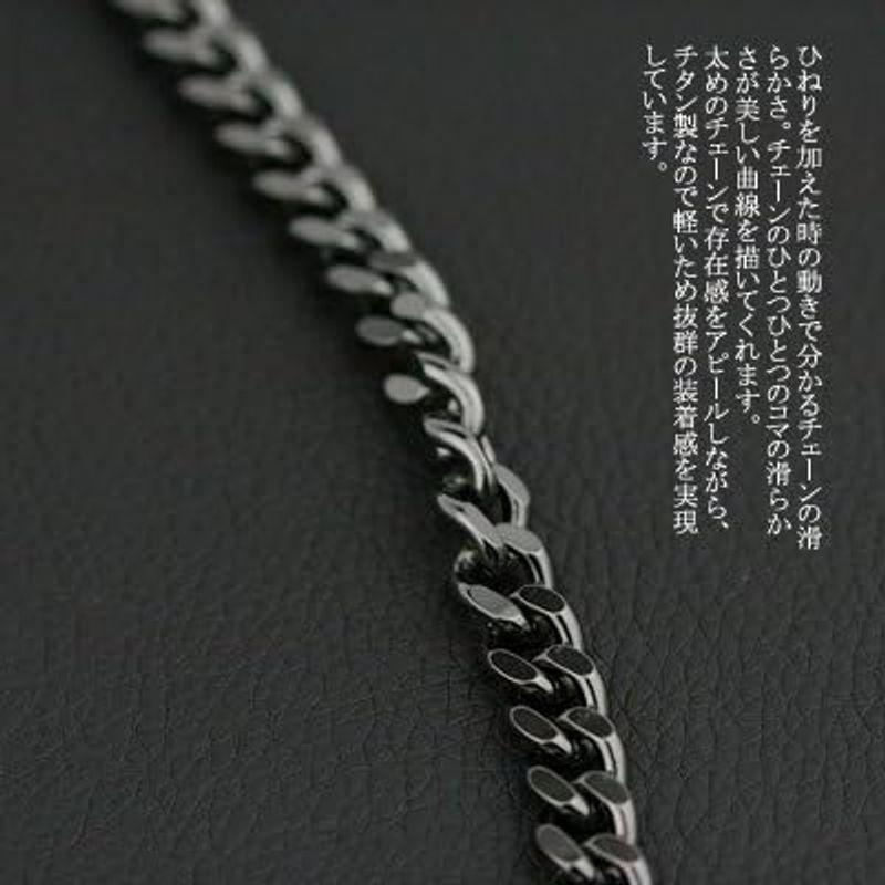 ブラックネックレス チタンチェーン黒 喜平50ｃｍ 9.3mm巾 チェーン ネックレス（DLC硬化加工)TITAN ネックレス 50ｃｍ ネックレス 約 チタンチェーン黒 喜平50ｃｍ 3mm巾 チェーン DLC硬化加工 TITAN 50ｃｍ