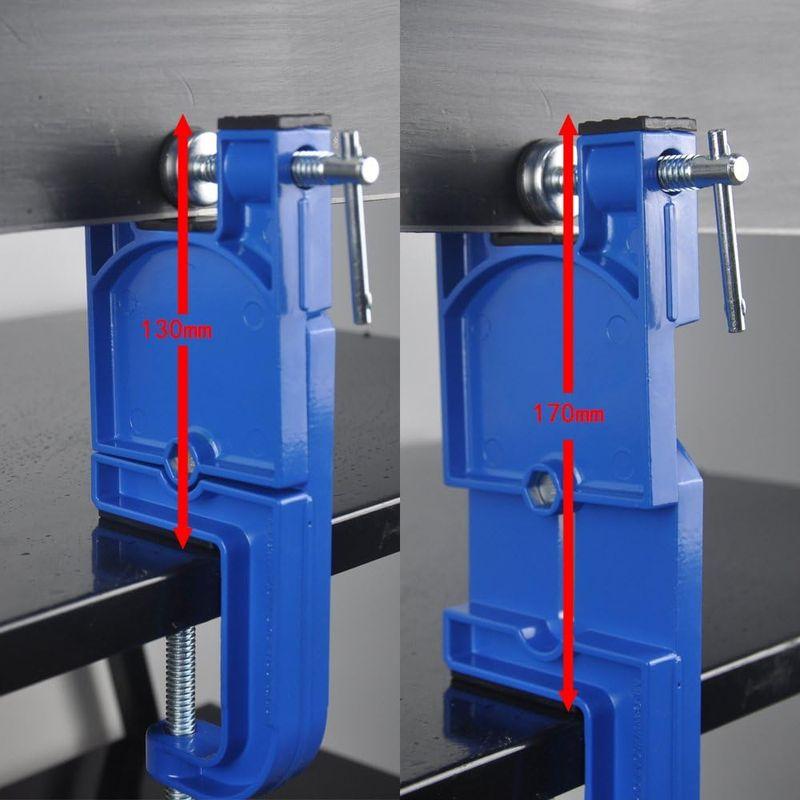 XCMAN Ski Vise 全金属の高山スキーバイス の調律とワックスがけに用いられ、角度と高さが調整でき、丈夫で安定しています.｜tomy-zone｜07