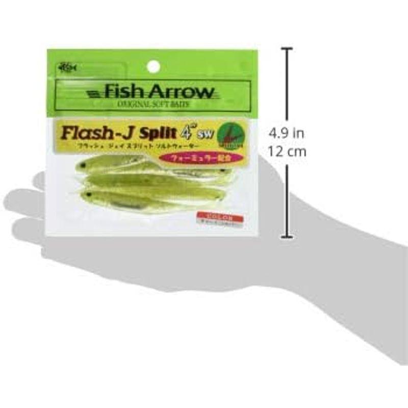 Fish Arrow(フィッシュアロー) ルアー フラッシュJスプリット4 SW #102 チャート/シルバー｜tomy-zone｜02