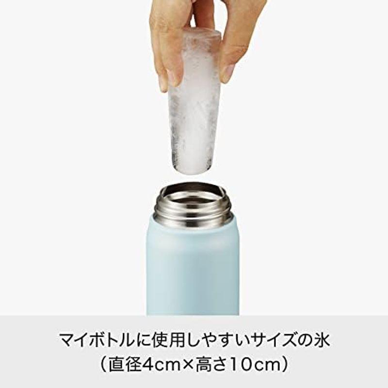 ライクイット (like-it) 製氷皿 透明な丸氷 がつくれる 製氷器 (2個組) 約Ф11×高14cm ライトブルー 日本製 STK-0｜tomy-zone｜02