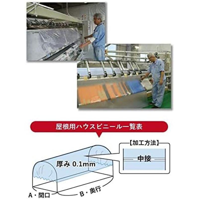 daim 日本製 屋根用 ハウスビニール 厚み0.1mm 幅700cm 長さ15m 3間×6間用 無滴透明 中継加工 ビニール温室 温室用ハ ビニール温室 日本製 屋根用 ハウスビニール 厚み0 1mm 幅700cm 長さ15m 3間×6間用 無滴透明 中継加工 温室用ハ 　