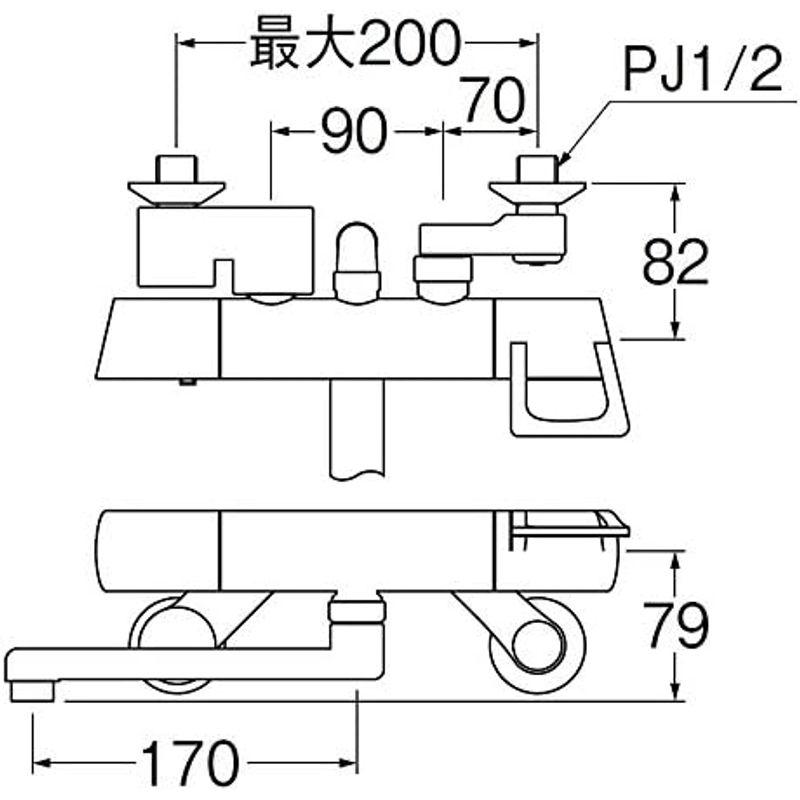 SANEI 浴室用 サーモシャワ混合栓 極細ストレート水流 節水メタルシャワ SK1814T-13｜tomy-zone｜08