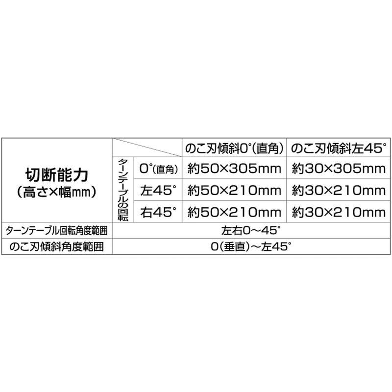 ?儀(Takagi) スライド丸鋸 EARTH MAN 190mm SM-190Aのこ刃傾斜角度最大左45度スライド丸鋸 丸鋸 丸のこ 卓上｜tomy-zone｜03