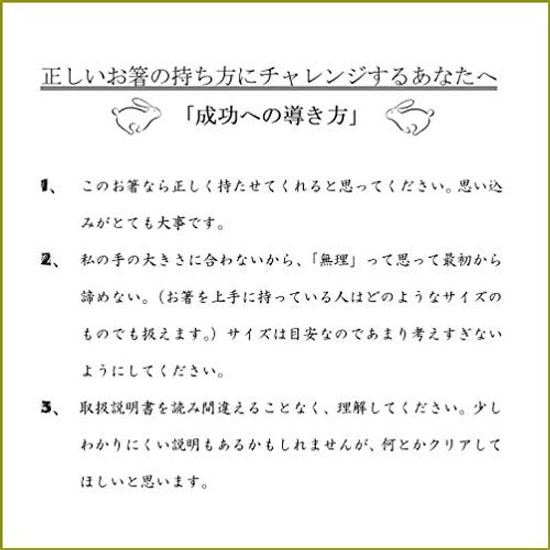 矯正箸 正しいお箸の持ち方 しつけ箸 漆塗り 箸使い お箸の練習 大人用 (左手(利き手)/20.5cm) どや顔サミット 品格｜tomy-zone｜05