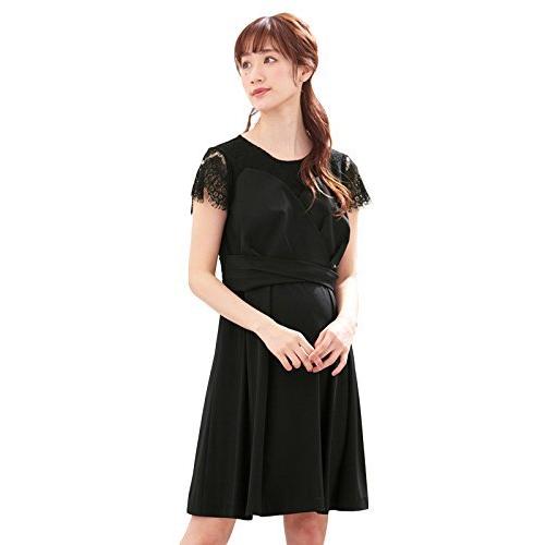 柔らかい Angeliebe エンジェリーベ マタニティ ワンピース 授乳口付き レース ビスチェ ワンピ 授乳服 産前 産後 半袖 お宮 激安の Www Cepici Gouv Ci