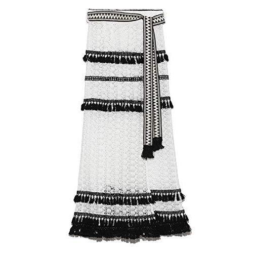 高速配送 スナイデル スカート レースフリンジロングラップスカート レディース Swfs Wht 日本 0 日本サイズ7 号相 爆安プライス Zoetalentsolutions Com