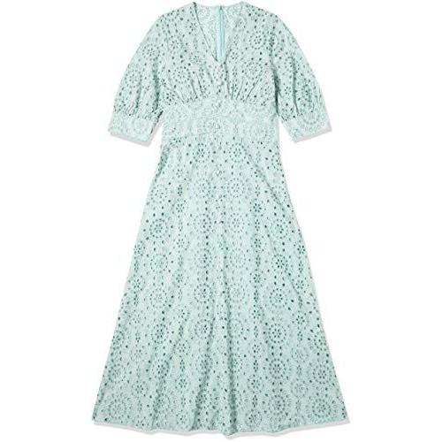 代引不可 ザ ヴァージニア ワンピース カットワーク刺繍ワンピース レディース ライトグリーン 日本 36 日本サイズs相 代引不可 Www Ladislexia Net