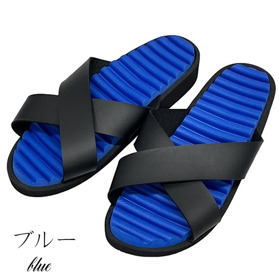 スリッパ ユニットサンダル 防水 EVA底 日本製 軽量 レッド グリーン