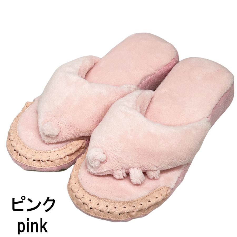 スリッパ 五本指 5本指 足ツボ 洗える パイル地 ユビゴロー 指ゴロー レディース メンズ 紳士 リラックス お風呂上がり リフレ 足つぼ ルームシューズ |  | 05