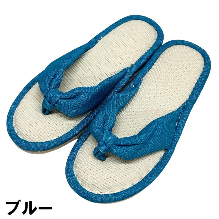 スリッパ 鼻緒 洗える コットン 室内履き ぞうり おしゃれ かわいい 低反発 ルームシューズ シンプル 人気 メンズ ペア 幅広 L プレゼント ペア |  | 02