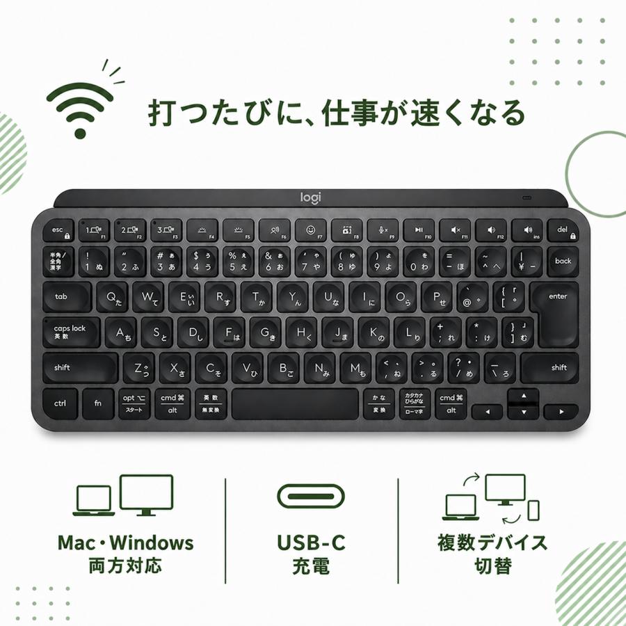 logicool（ロジクール） 【新品】Logicool ワイヤレス キーボード MX