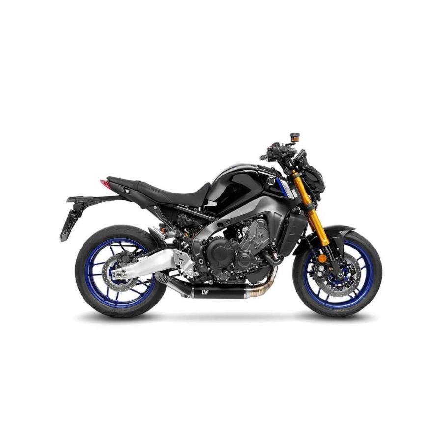 Mivv mt09 '21~ マフラー エキゾースト 車検対応 Mivv MT-09/SP 21-23 JMCA認証 フルシステム ブラック