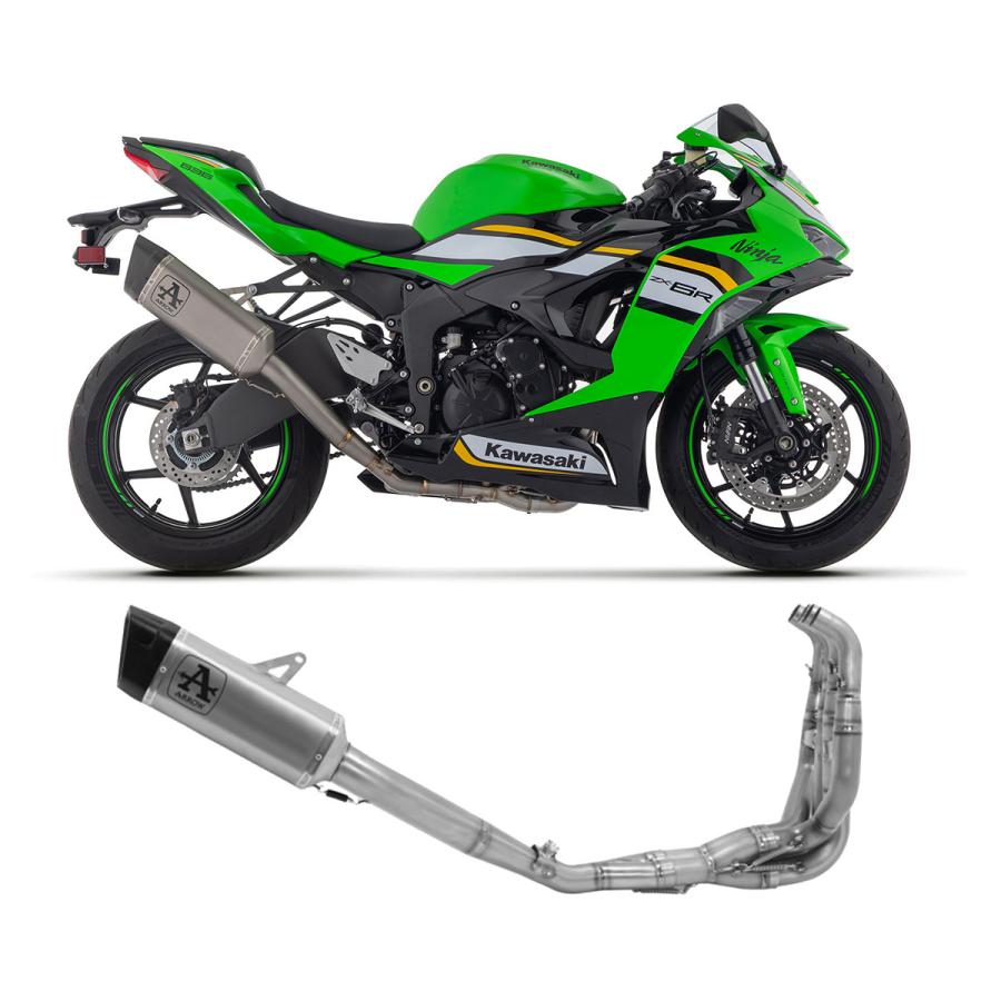 Arrow フルシステム Competition Racing Pista Kawasaki ZX-6R 636