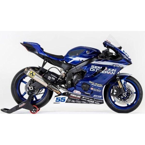 arrow マフラー　YZF-R6 Arrow ZX-6R 636 2019-2022 スリップオン Pro-Race チタン