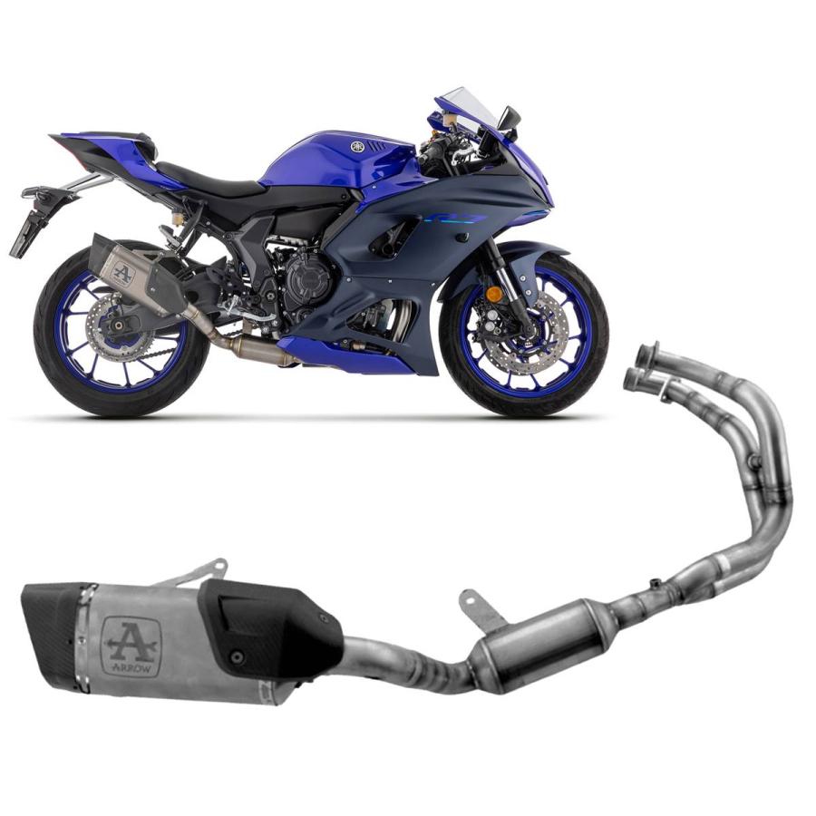 Arrow YAMAHA YZF-R7 2021-2024 フルシステム ステンレス/チタン