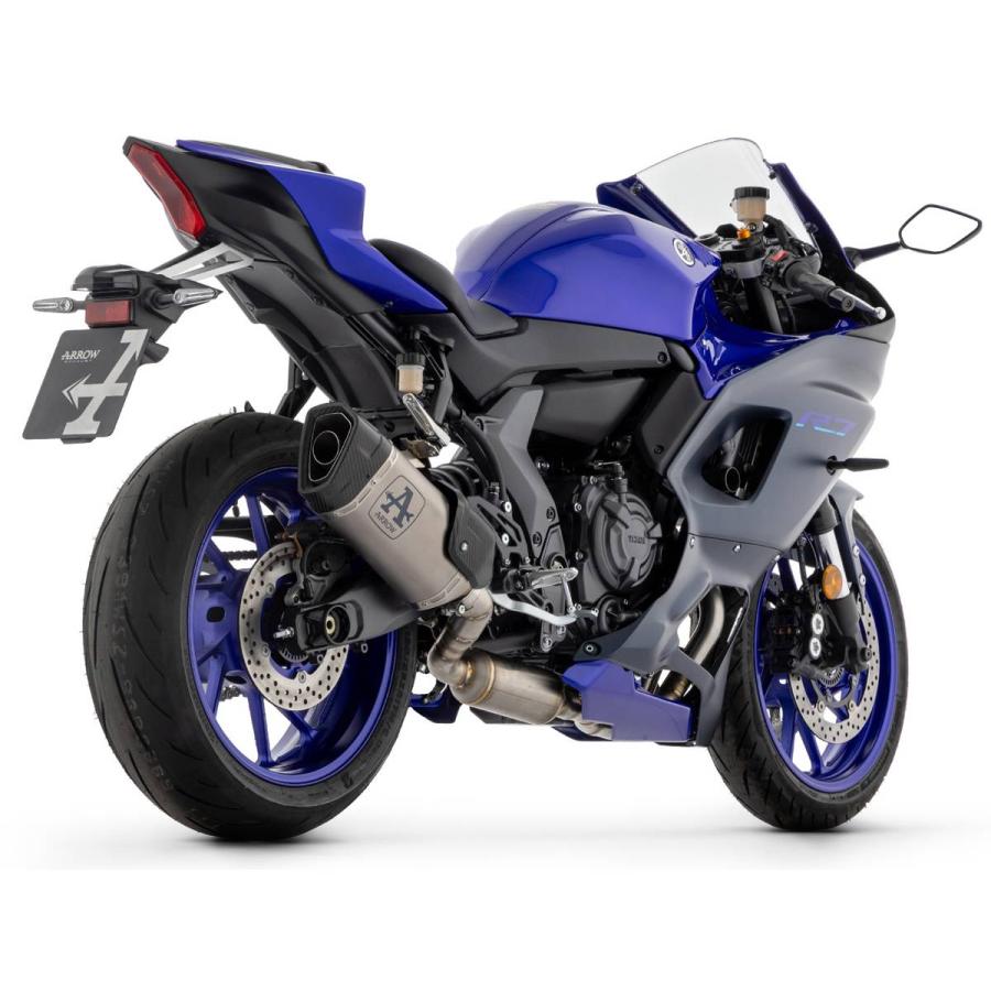 専用。 Arrow YAMAHA YZF-R7 2021-2024 フルシステム ステンレス/チタン