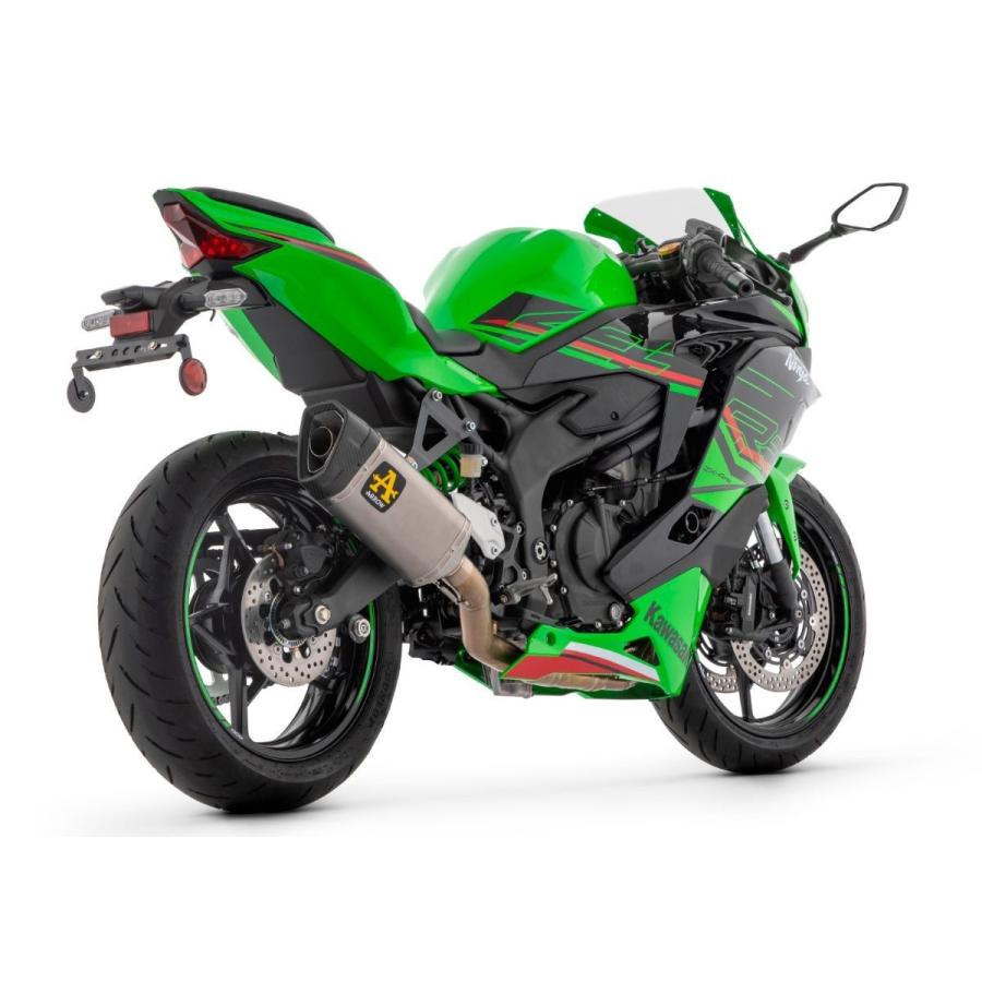 その他 1234 Arrow Kawasaki ZX-4R 2024 フルシステム フルチタン カーボン エンド