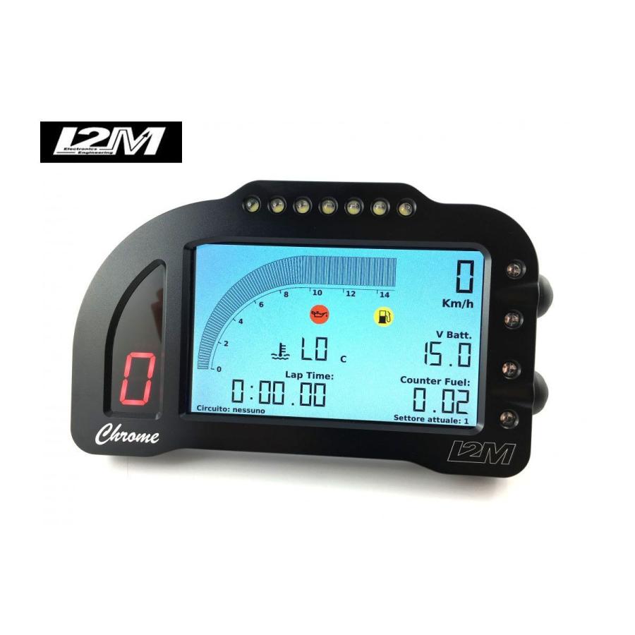 I2M CHROME Lite ラップタイマー付きデジタルメーター セット YAMAHA