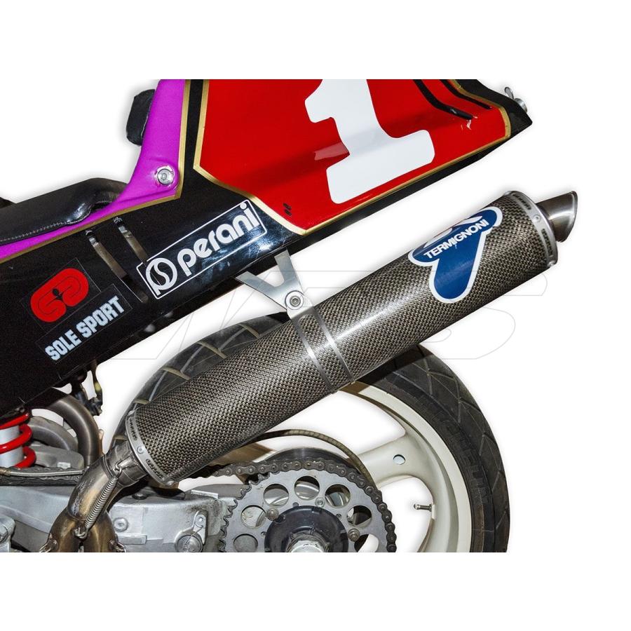モコパパ TERMIGNONI フルエキゾーストマフラー Termignoni フルカーボンレーシングエキゾーストシステム HONDA