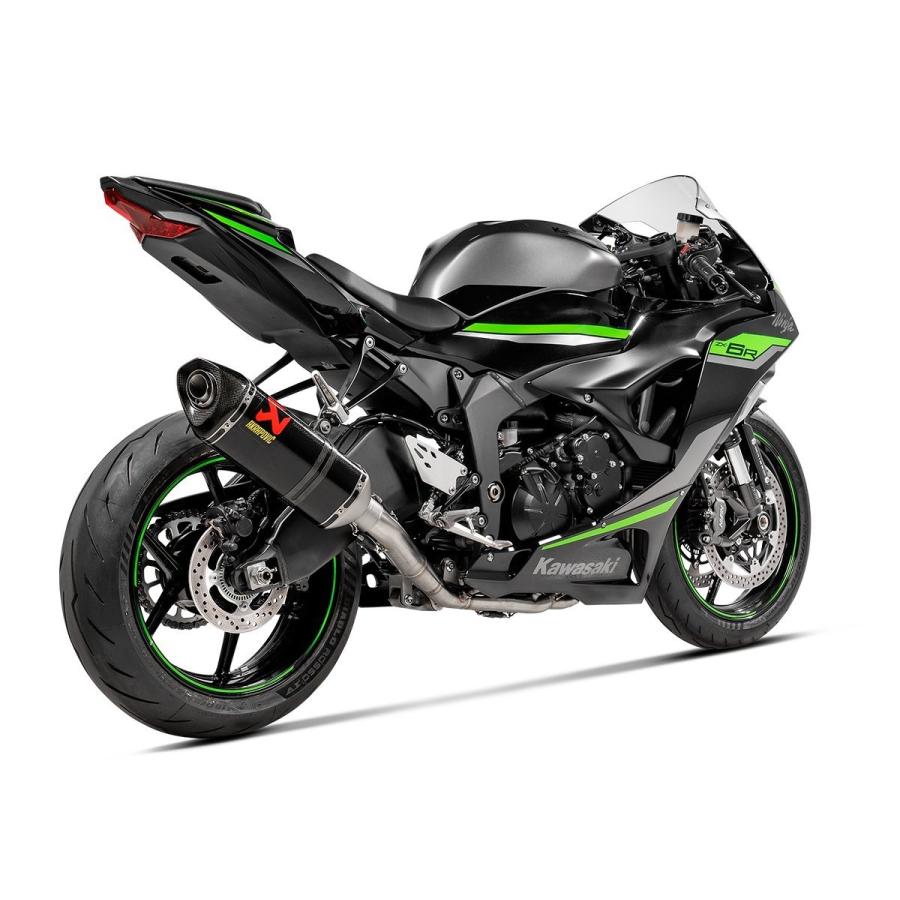 AKRAPOVIC - STEEL CARBON フルエキゾーストシステム KAWASAKI ZX-6R 2013-2025
