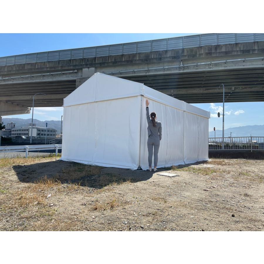 【レンタル】 直接受取限定 テント (小) 大型テント イベント イベント用テント レンタルテント 畑 tent001w00496r
