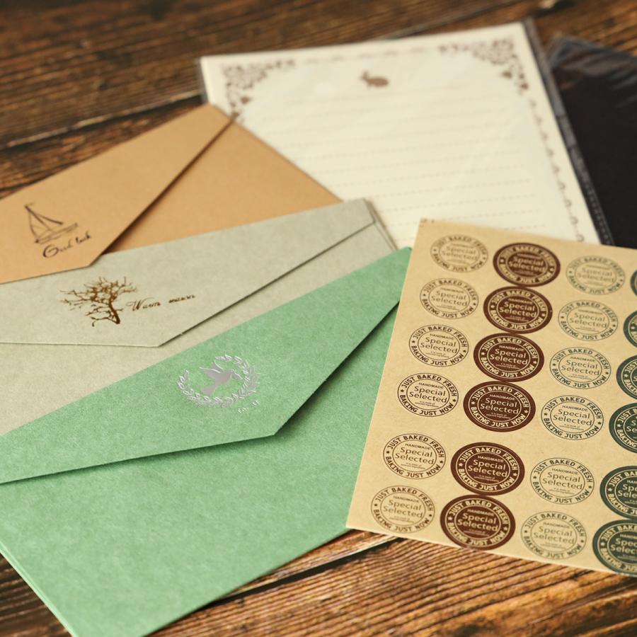 封筒 便箋 シール セット アンティーク 調 手紙 レター シンプル メッセージ 結婚式 誕生日 便箋24枚 封筒10枚 Envelope Stationery Sticker Set となりのお店や 通販 Yahoo ショッピング