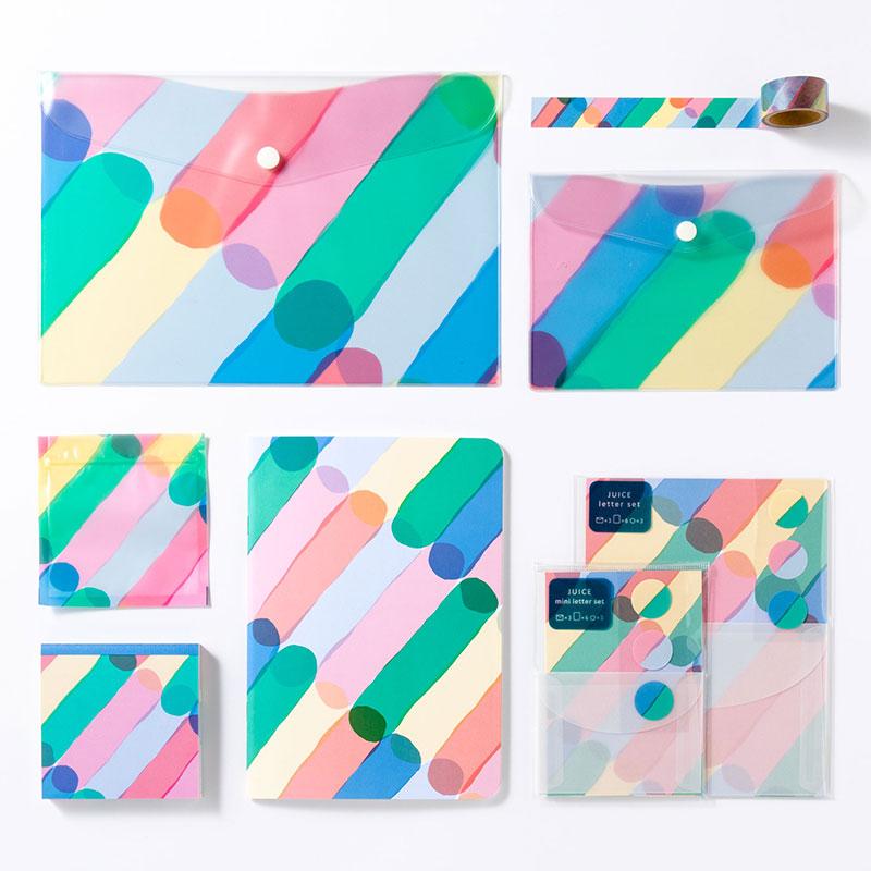 ジッパーバッグ《JUICE》Early Sサイズ ジッパー付 ラッピング 透明