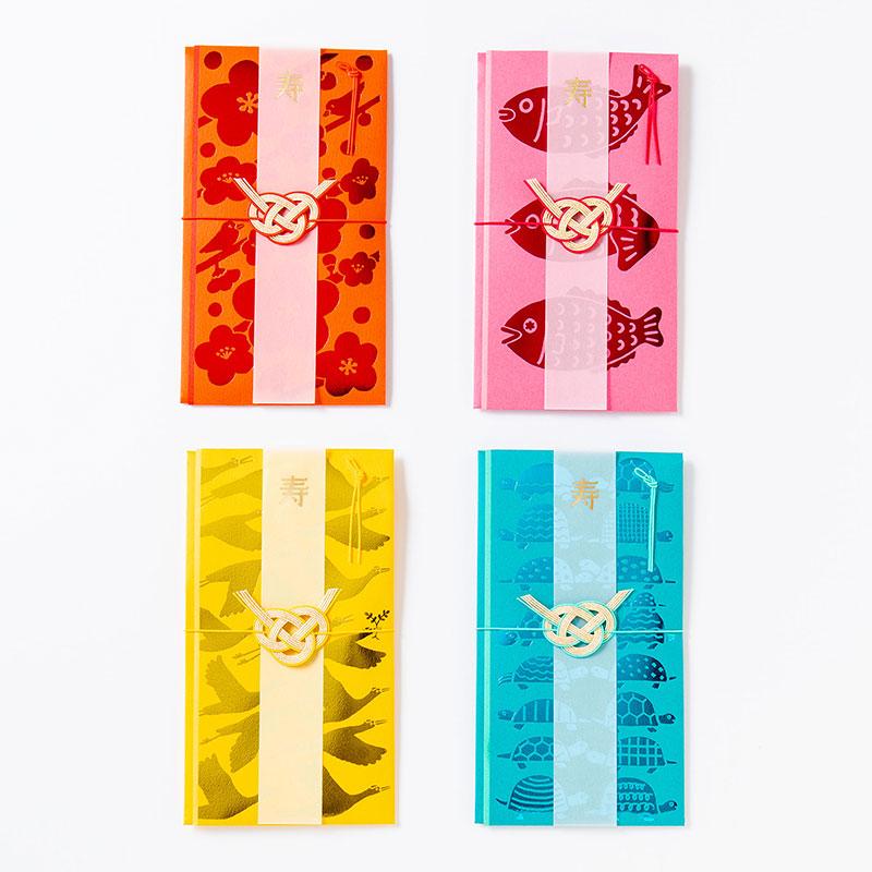 いろはショップオンラインご祝儀袋 Omedetai Tsuru 結婚祝い 和柄 出産祝い おしゃれ Asf 金封 のし袋 内祝い お祝い 婚礼 御祝儀袋 結婚式 デザイナー かわいい