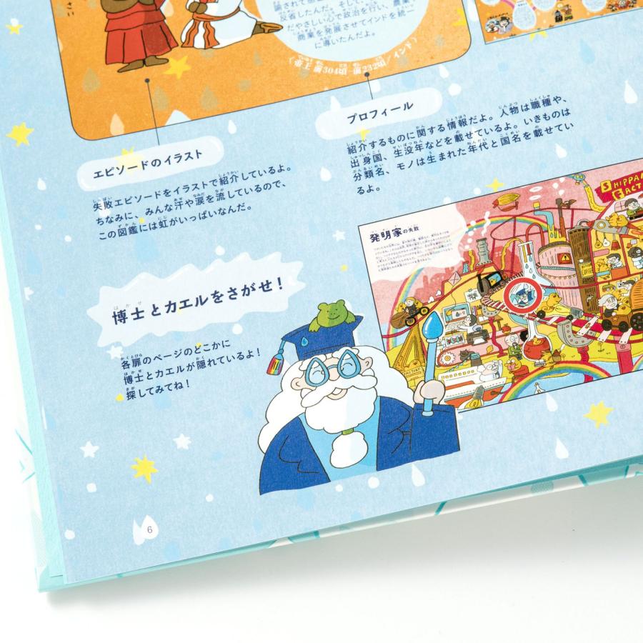 失敗図鑑 小学生 園児 絵本 プレゼント お祝い ギフト 入学祝い 入園