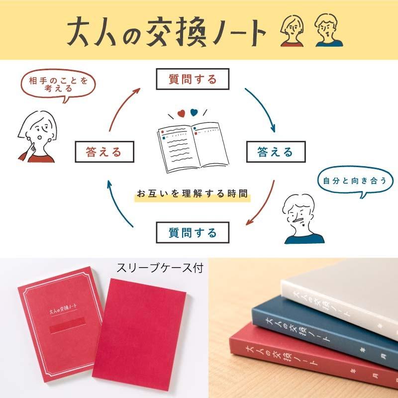 大人の交換ノート 交換日記 おしゃれ シンプル 記念日 結婚式 結婚記念日 銀婚式 金婚式 プレゼント ギフト 夫婦 恋人 友達 コミュニケーション Gkn Gkn いろはショップオンライン 通販 Yahoo ショッピング