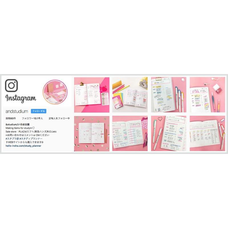 スタディプランナー ふせん Sticky Roll Study Planner 手帳 勉強 計画 受験 韓国 ステーショナリー スケジュール かわいいおしゃれ ピンク Gsn Gsn いろはショップオンライン 通販 Yahoo ショッピング