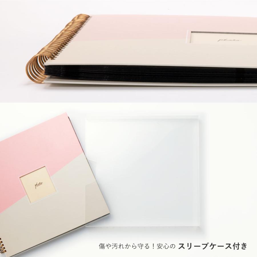 アルバム 大容量 写真 ましかく 正方形 1年1冊 子供 成長記録 ポケット