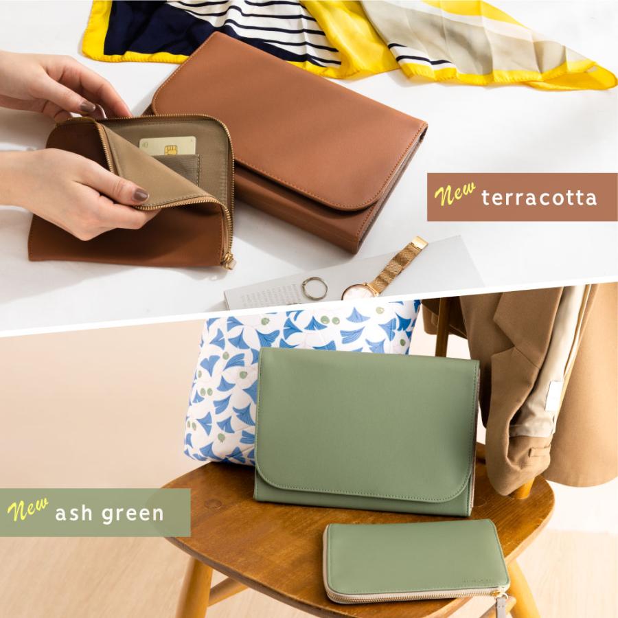 母子手帳ケース じゃばら ポケット カード 大容量 収納 2人用 3人用 マルチポーチ  nown multi pouch ノーン A5 nmp baby_item |  | 18