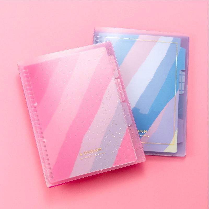 送料無料 バインダー B5 ルーズリーフ インデックス セット 方眼 おしゃれ かわいい 大人可愛い Studium スタディプランナー Study Planner Stuplaset 入学準備 いろはショップオンライン ルーズリーフ Sbmea Org