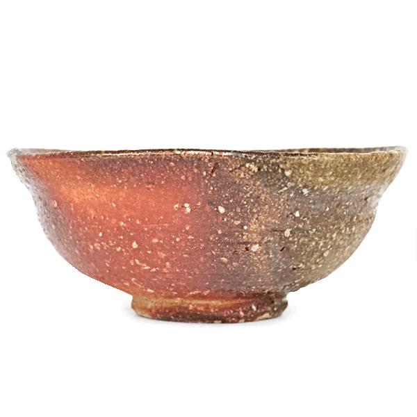 送料無料】【骨董品】信楽茶碗☆信楽焼☆信楽☆平茶碗☆茶道具☆陶器