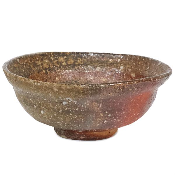 送料無料】【骨董品】信楽茶碗☆信楽焼☆信楽☆平茶碗☆茶道具☆陶器