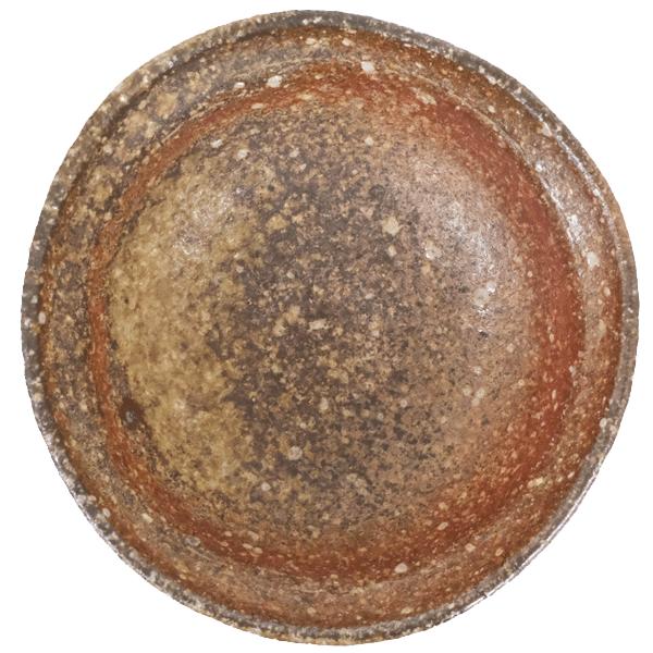 送料無料】【骨董品】信楽茶碗☆信楽焼☆信楽☆平茶碗☆茶道具☆陶器