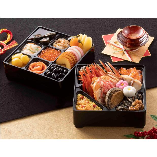 おせち料理 2022 冷蔵おせち 『恵の華』北海道の厳選した 食材を　盛り込んだ二段重！！おせち お節 おせち料理2021｜tonden-shop