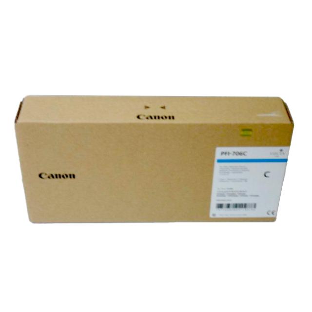 キヤノン（Canon） キャノン PFI-706C シアン 純正品 □推奨使用期限