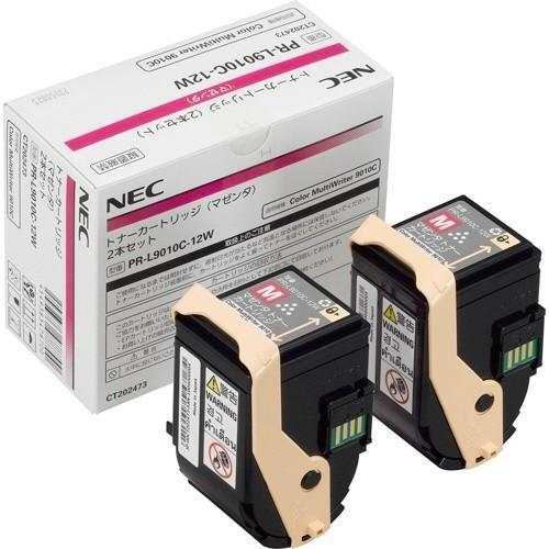NEC PR-L9010C-12W マゼンタ (2本セット) 純正品 トナー NEC PR-L9010C-12W マゼンタ (2本セット) 純正品 トナー
