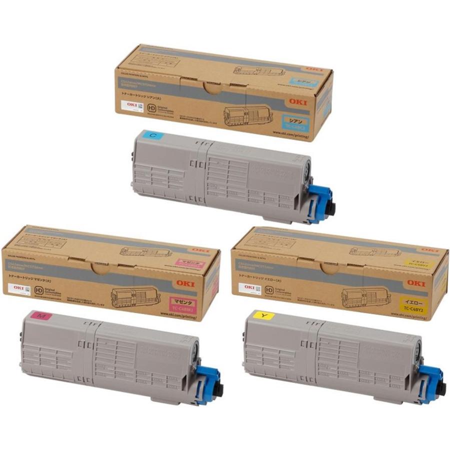 OKI トナーカートリッジ 3色セット マゼンタ シアン イエロー OKI