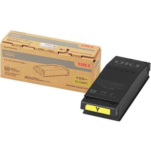OKI 純正 TC-C4EY1 イエロー トナーカートリッジ 新品未使用 沖データ TC-C4EY1 イエロー 純正品 トナーカートリッジ メーカー直送