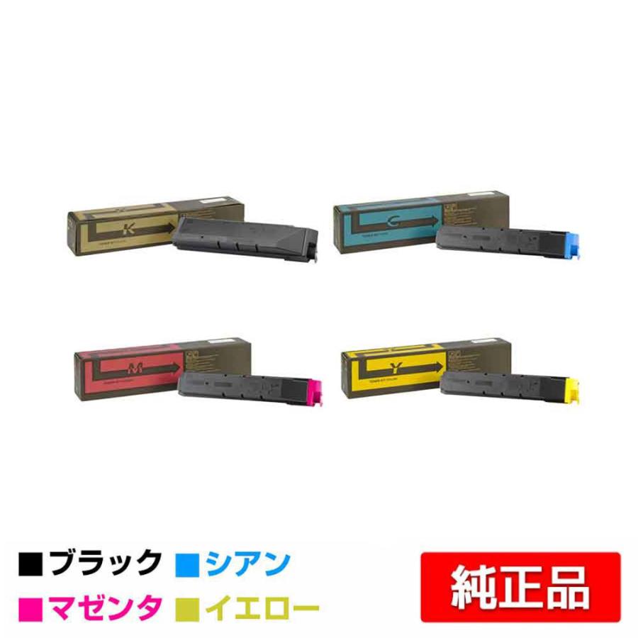 美品4色セット】京セラ TK8601 KCMY トナー純正品・未開封