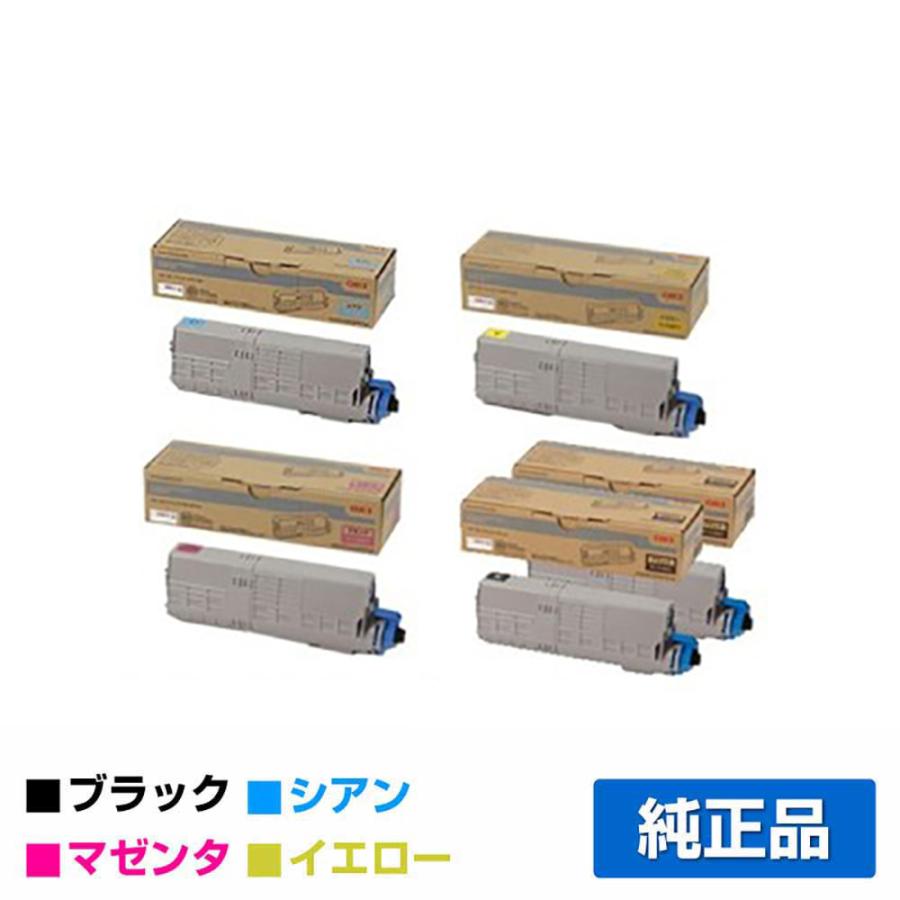 COREFIDO 沖データ OKI TC-C4BK1/C1/M1/Y1トナーカートリッジ 4 COREFIDO 沖データ OKI TC-C4BK1/C1/M1/Y1トナーカートリッジ 4