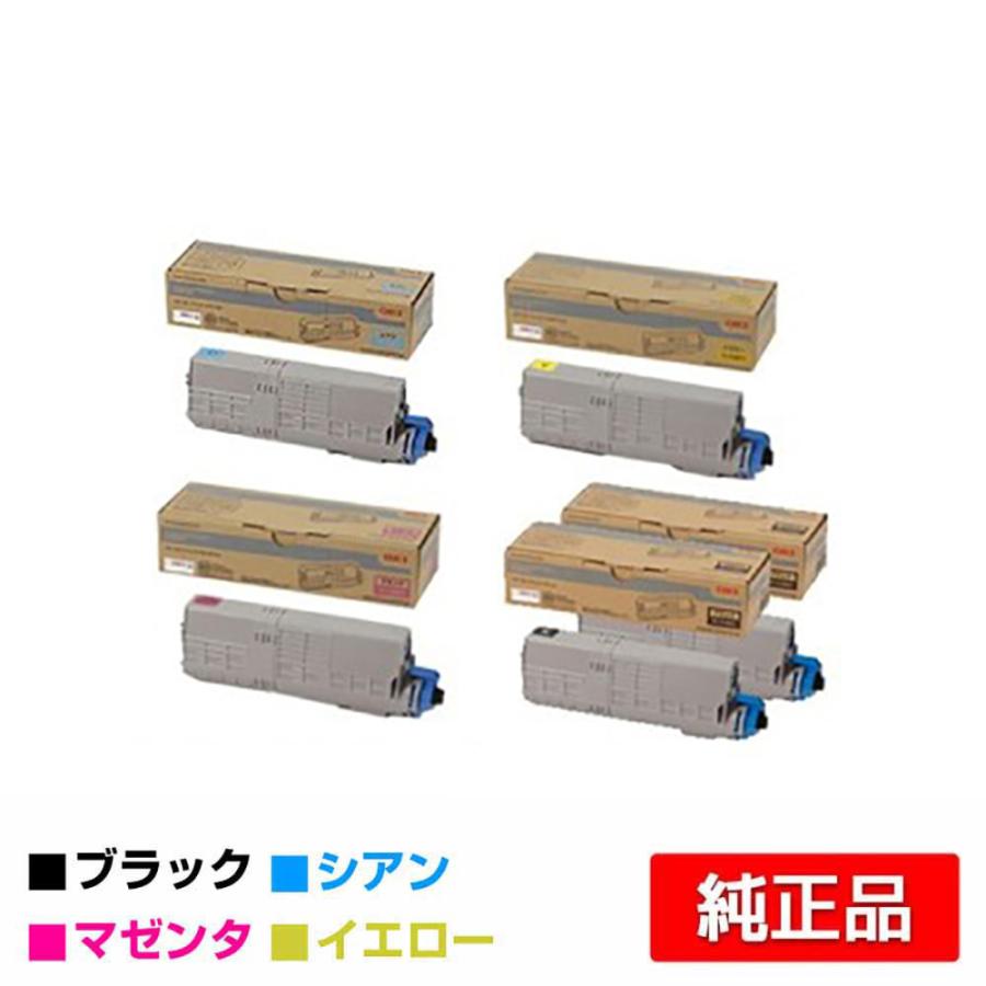 COREFIDO 沖データ OKI TC-C4BK1/C1/M1/Y1トナーカートリッジ 4色