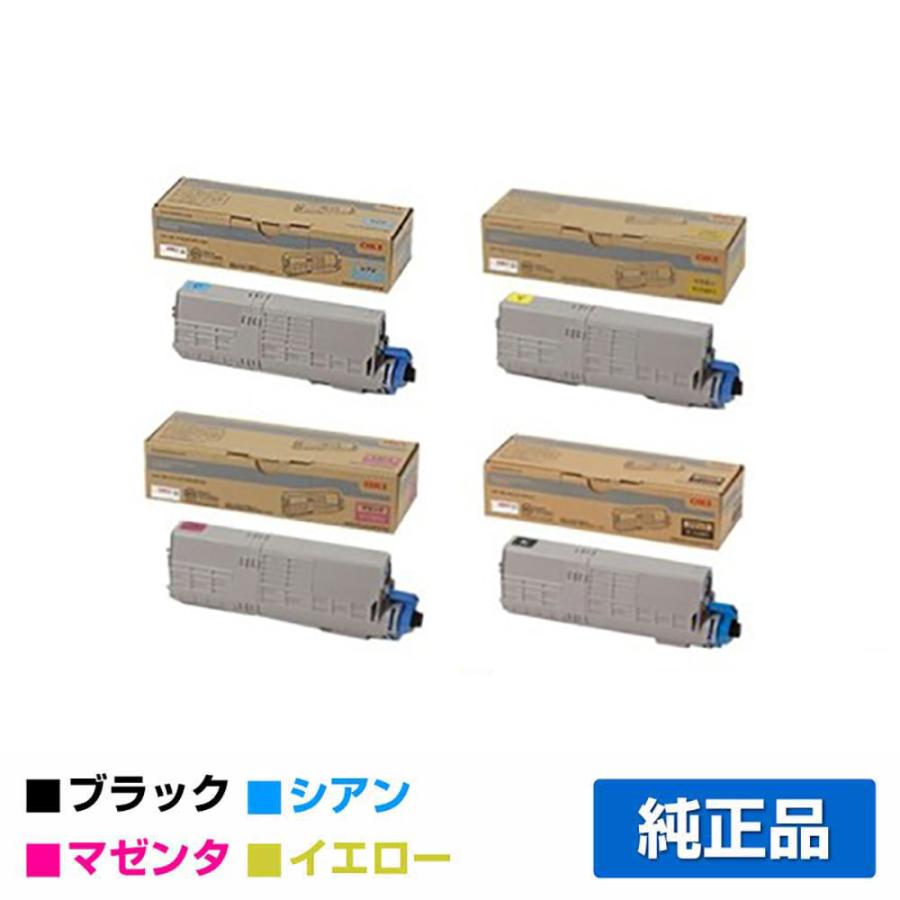 COREFIDO 沖データ OKI TC-C4BK2/C1/M1/Y1トナーカートリッジ 4色